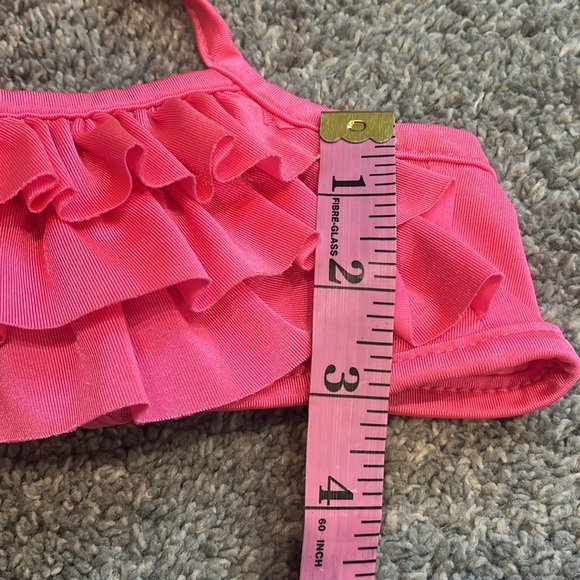 Neon Pink Toddler Bikini Set - Picture 2 of 9